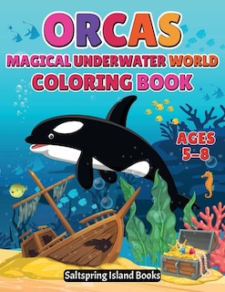 Front cover_ORCAS Magical Underwater World Coloring Book