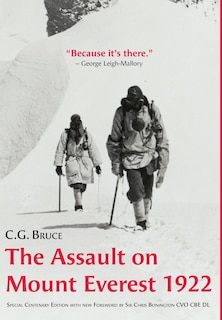 Front cover_The Assault on Mount Everest, 1922