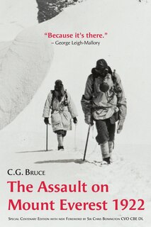 Couverture_The Assault on Mount Everest, 1922