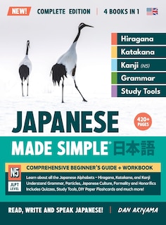 Couverture_Learning Japanese, Made Simple Beginner's Guide + Integrated Workbook Complete Series Edition (4 Books in 1)