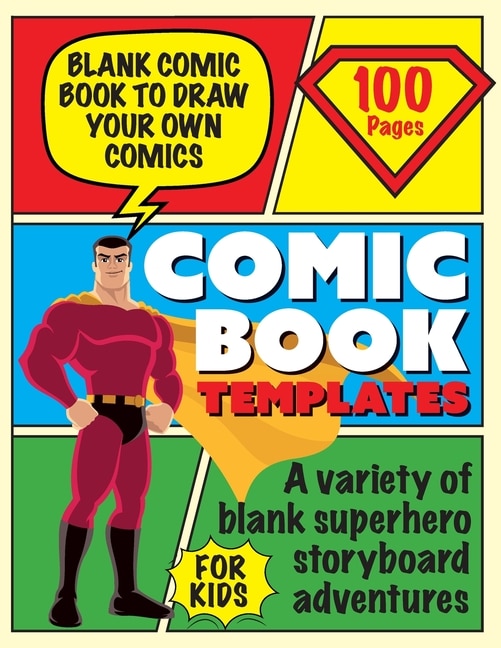 Front cover_Blank Comic Book Draw Tour Own Comics