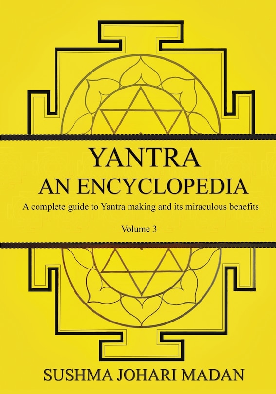 Front cover_Yantra - An Encyclopedia - Volume 3