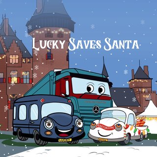 Front cover_Lucky Saves Santa
