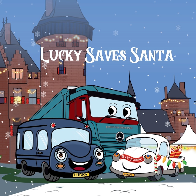 Front cover_Lucky Saves Santa