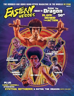 Front cover_Eastern Heroes Bruce Lee 50th Anniversary Black Behind the Action