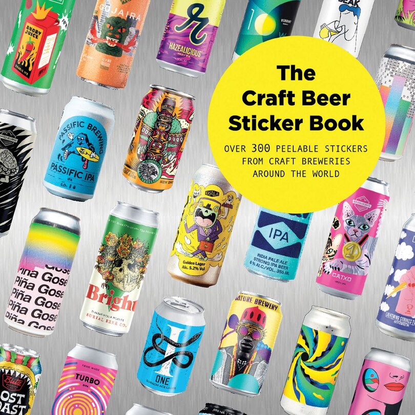 Front cover_The Craft Beer Sticker Book