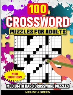 Front cover_100 Crossword Puzzles For Adults