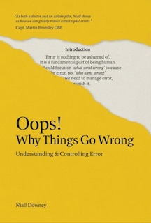 Front cover_Oops! Why Things Go Wrong