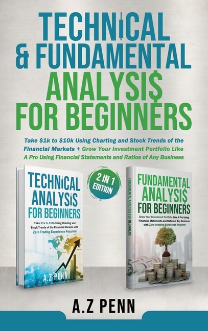 Front cover_Technical & Fundamental Analysis for Beginners 2 in 1 Edition