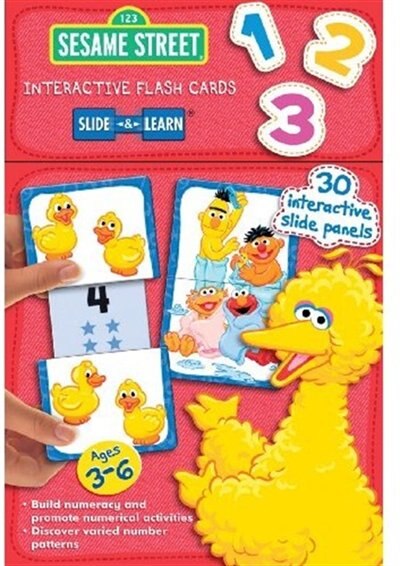 Front cover_Sesame Street Slide & Learn Flash Cards 123
