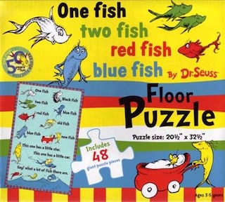 Couverture_Dr Seuss Floor Puzzle One Fish, Two Fish