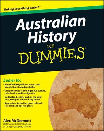 Couverture_AUSTRALIAN HISTORY FOR DUMMIES
