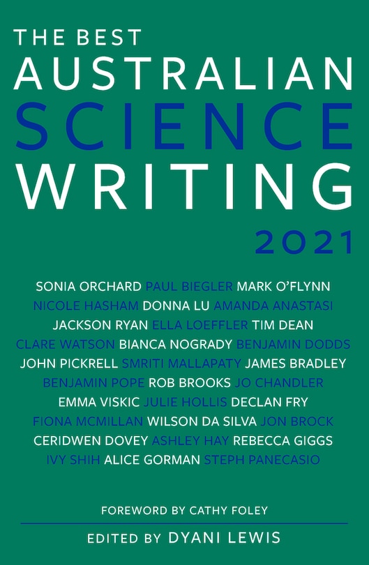 Front cover_The Best Australian Science Writing 2021