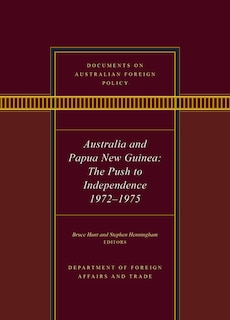 Front cover_Documents on Australian Foreign Policy