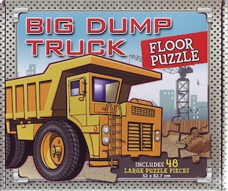BIG DUMP TRUCK FLOOR PUZZLE