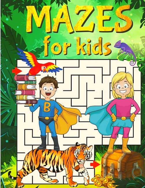 Front cover_Super Mazes for Super Kids