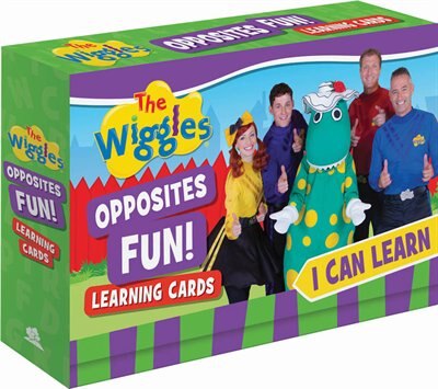Front cover_The Wiggles I Can Learn Opposites Fun! Learning Cards