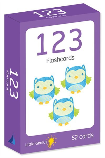 LITTLE GENIUS FLASH CARDS 123