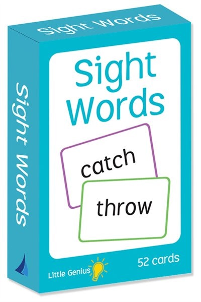 Front cover_LITTLE GENIUS FLASH CARDS SIGHT WORDS