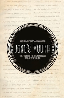 Front cover_Joro's Youth