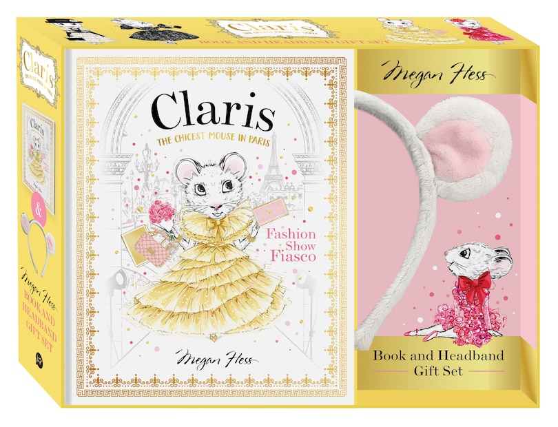 Front cover_Claris: Book & Headband Gift Set