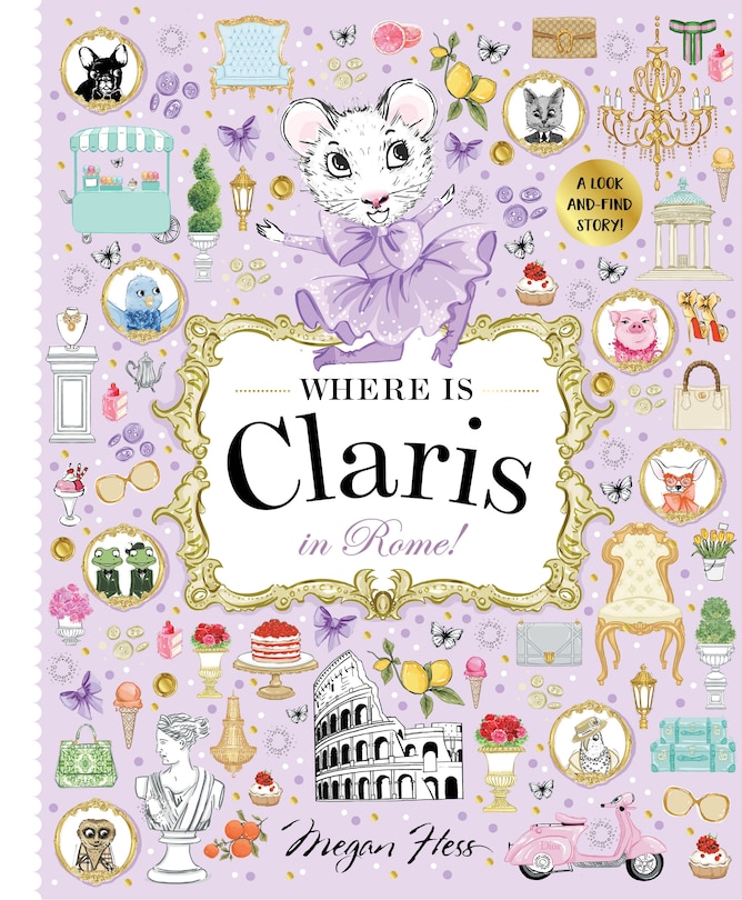 Couverture_Where is Claris in Rome!