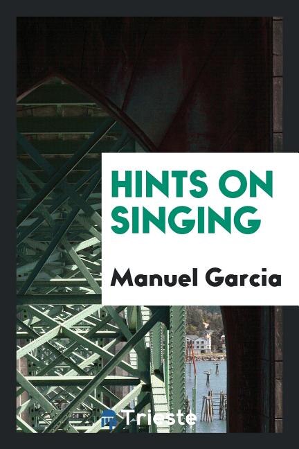 Front cover_Hints on Singing