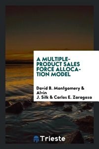 Front cover_A multiple-product sales force allocation model