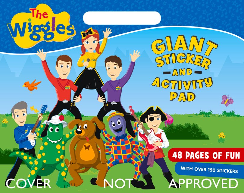 The Wiggles Giant Sticker and Activity Pad Indigo