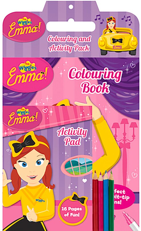 Front cover_Wiggles Emma!: Colouring And Activity Pack