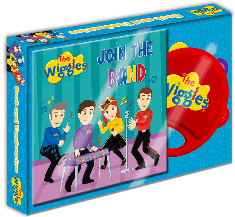 Couverture_The Wiggles Join The Band Book And Tambourine