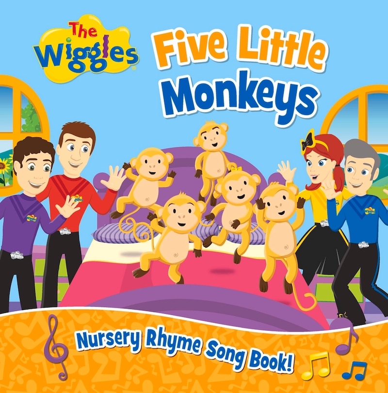 Front cover_The Wiggles: Five Little Monkeys