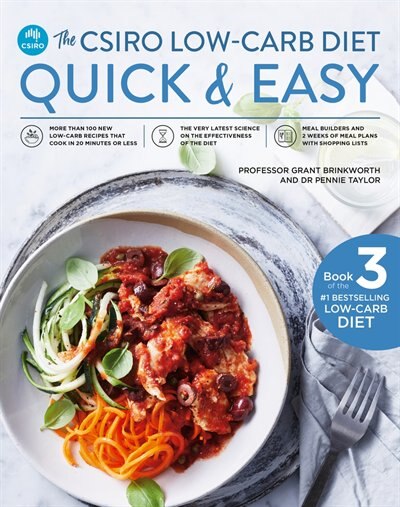 Couverture_The CSIRO Low-Carb Diet Quick & Easy