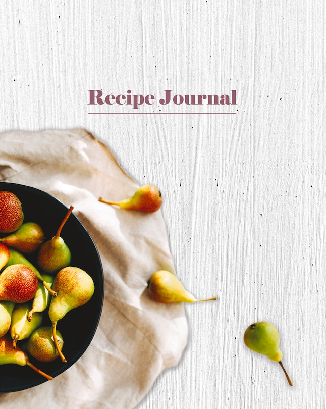Couverture_Recipe Journal - Bowl of Pears