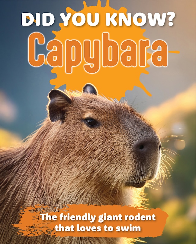 Couverture_Did You Know? Capybara