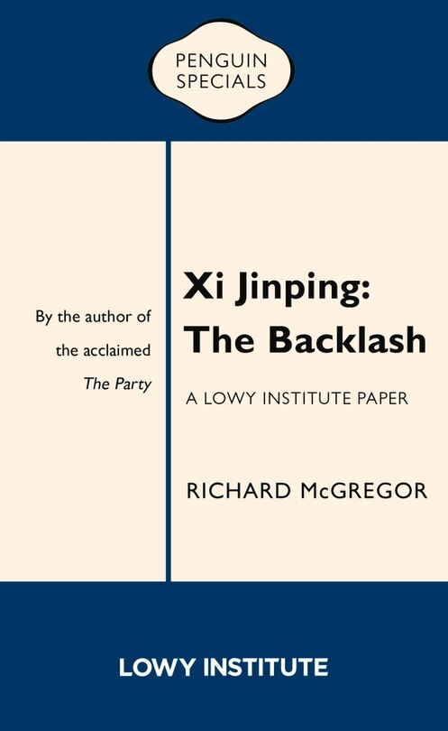 Front cover_Xi Jinping: The Backlash