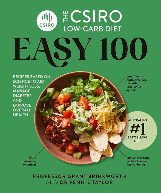 Couverture_The CSIRO Low-carb Diet Easy 100