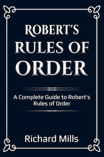 Couverture_Robert's Rules of Order