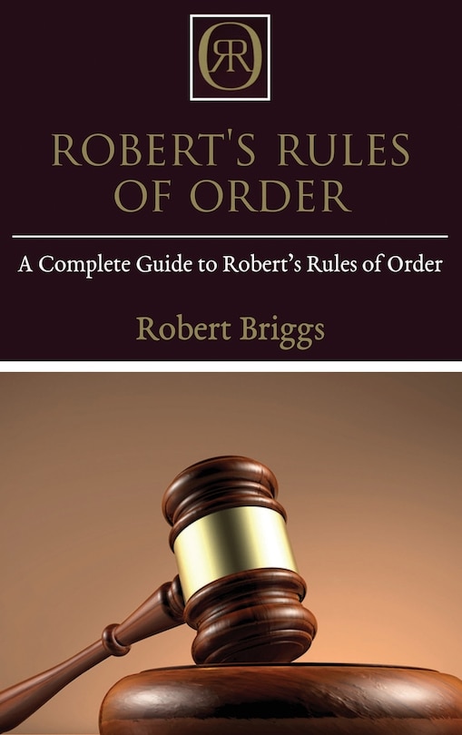 Front cover_Robert's Rules of Order