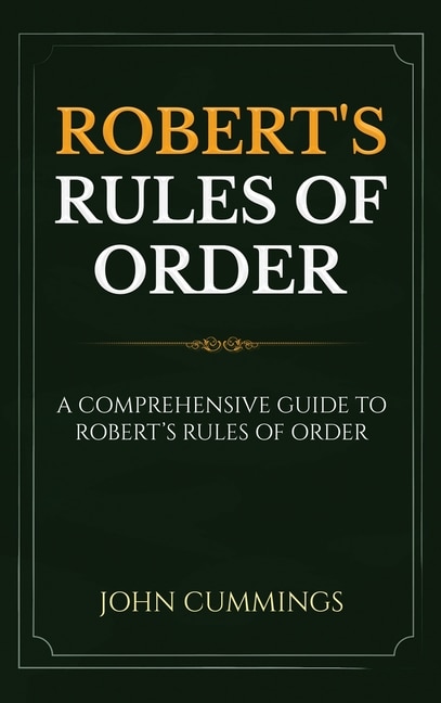 Couverture_Robert's Rules Of Order