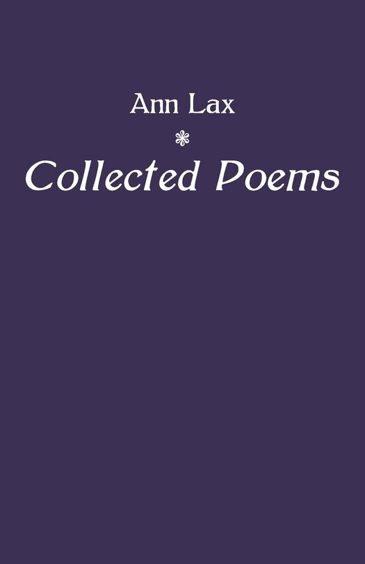 Front cover_Collected Poems