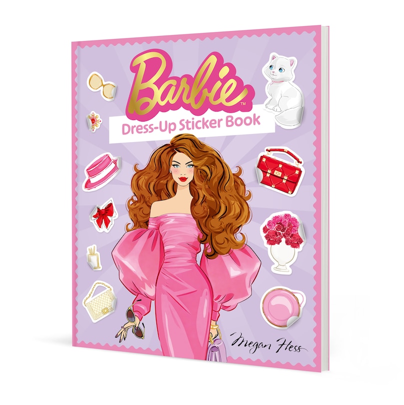 Front cover_Barbie: Dress-Up Sticker Book