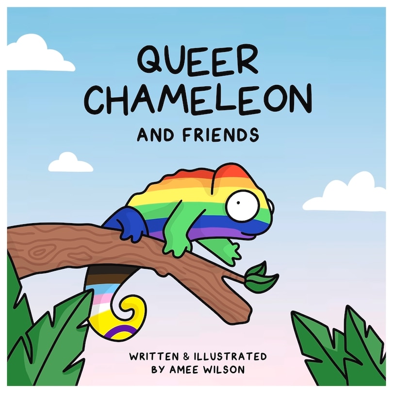 Front cover_Queer Chameleon and Friends