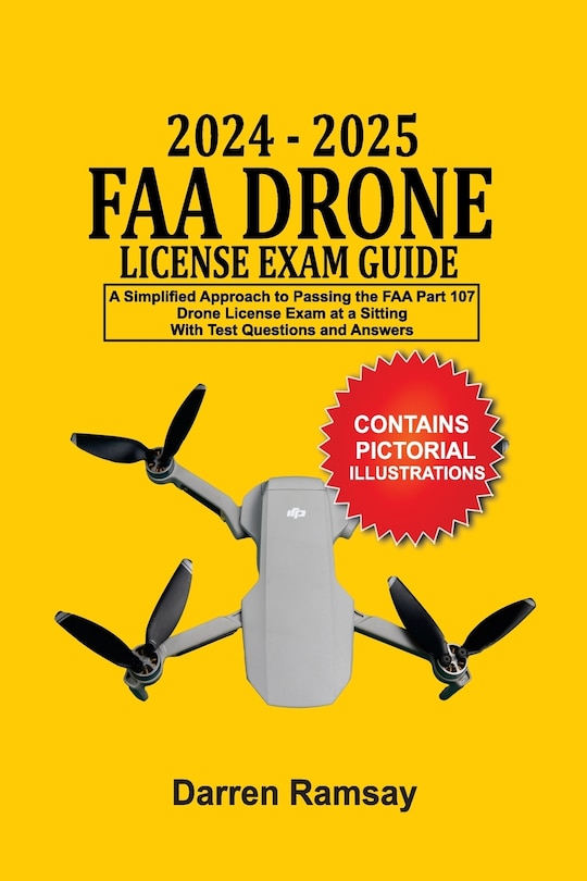 Front cover_2024 - 2025 FAA Drone License Exam Guide