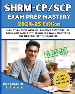 Front cover_SHRM - CP/SCP Exam Prep Mastery