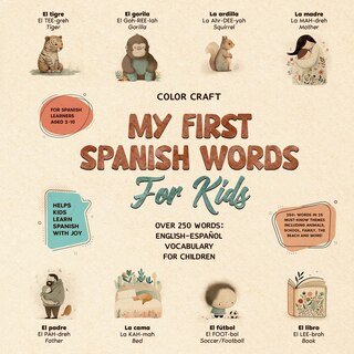 Couverture_My First Spanish Words Book For Kids