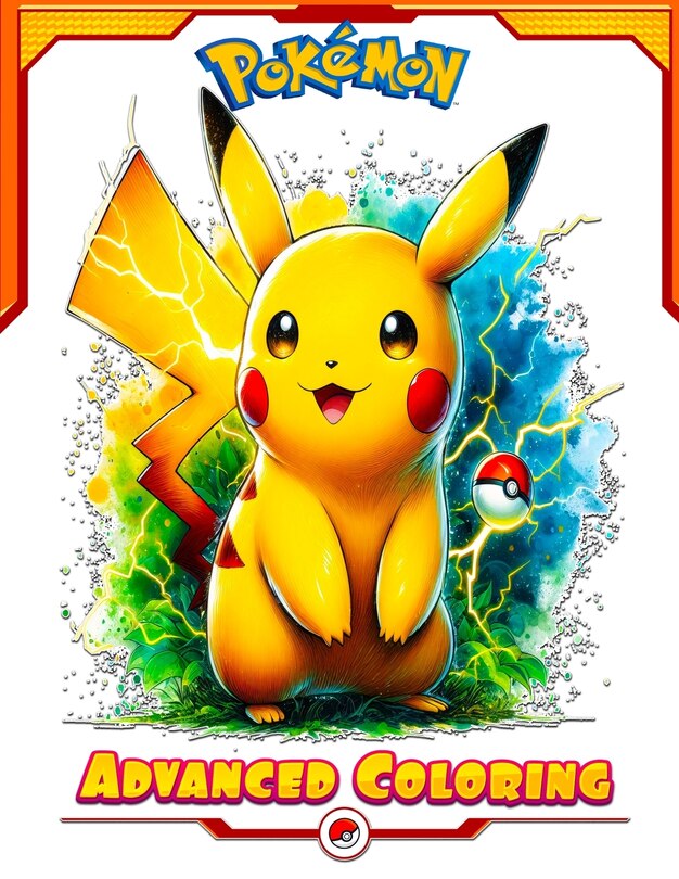 Front cover_Pokemon Coloring book