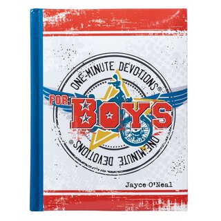 Couverture_One-Minute Devotions for Boys Padded Hardcover