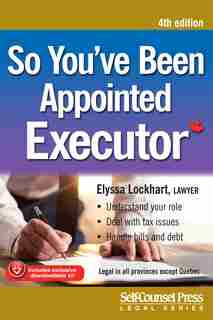 So You've Been Appointed Executor de Tom Carter
