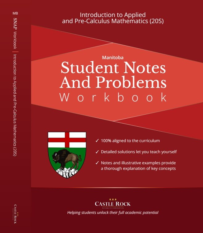 Front cover_Introduction to Applied and Pre-Calculus Mathematics 20S (Manitoba)